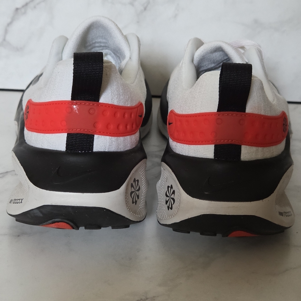 Nike ReactX Infinity Run 4 White Black Light Crimson Men Sneakers Shoes 13 - Picture 6 of 9